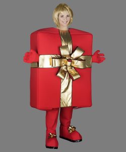 Weihnachts Geschenk Kostüm Maskottchen 265n Promotion Walking Act Figur