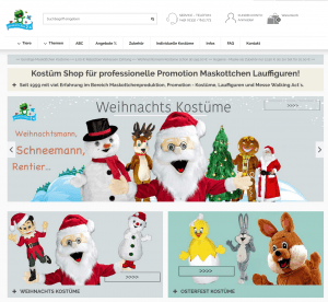 Günstiger Kostüm Shop Maskottchen