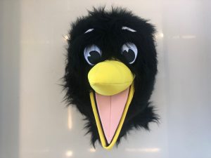 Raben Kostüm 138b Maskottchen Lauffigur Produktion