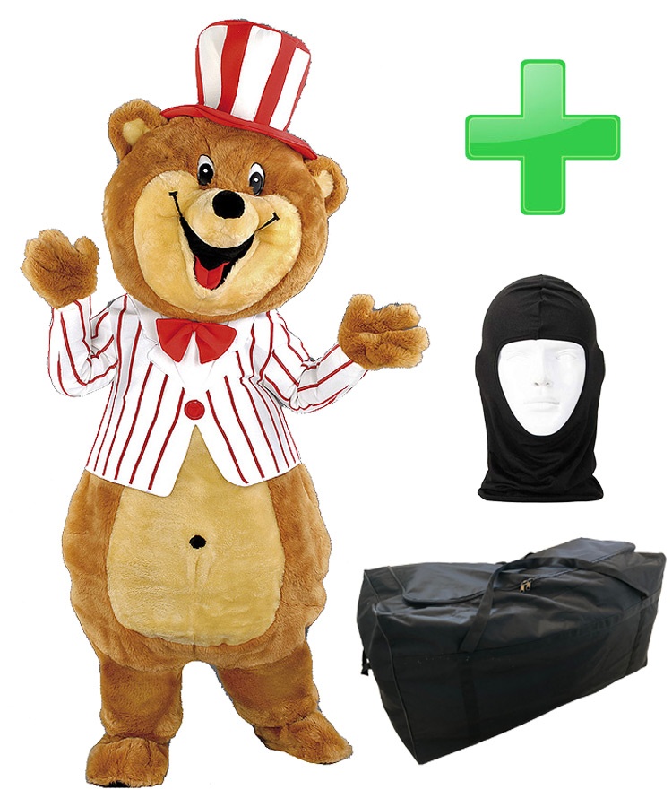 Bären Kostüm 156b als Maskottchen günstig kaufen
