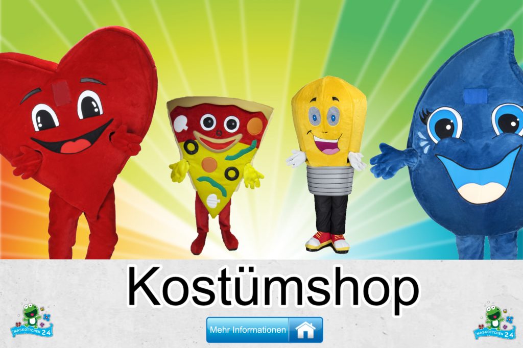 Kostümshop Maskottchen Promotion günstig kaufen