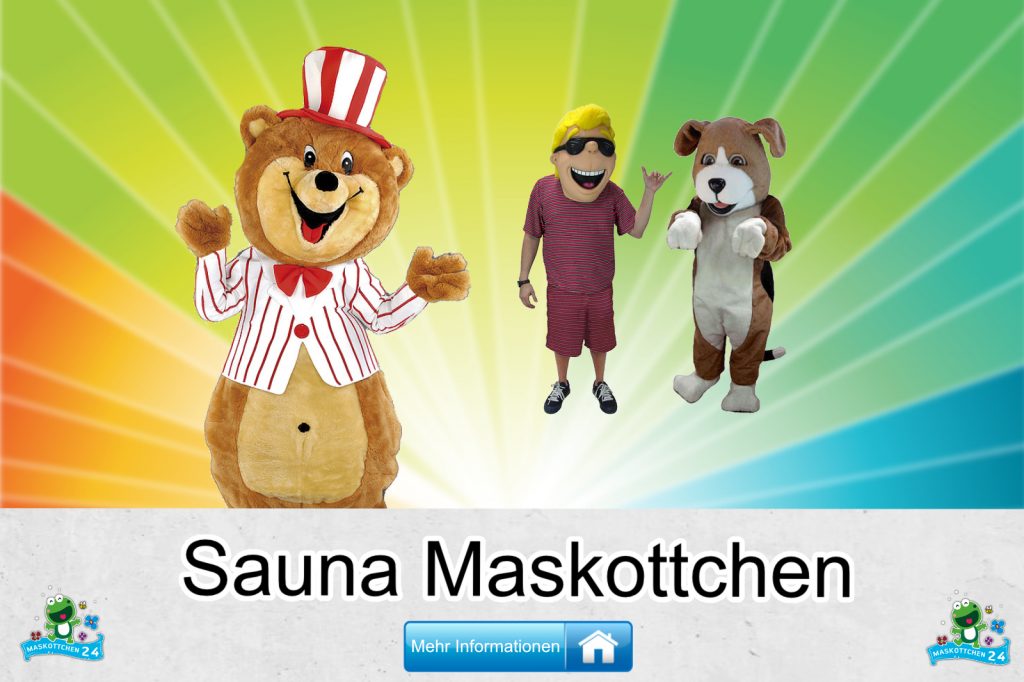 Sauna Kostüme Maskottchen Karneval Produktion Firma Bau