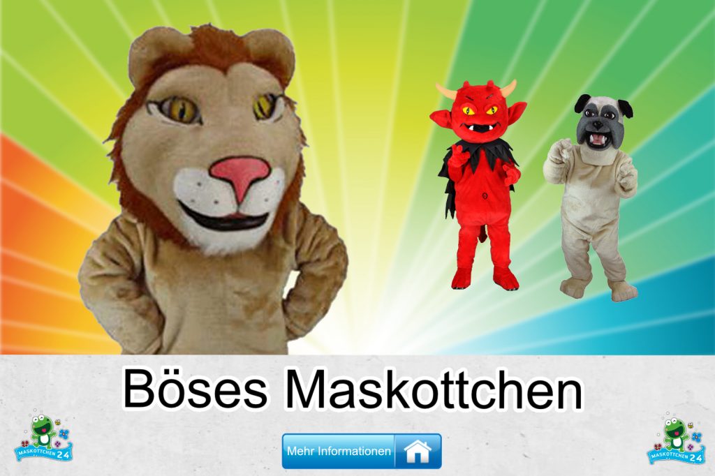 Boeses-Kostueme-Maskottchen-Karneval-Produktion-Firma-Bau